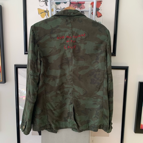 Pam & Gela Camo Utility Jacket | Size Small - Picture 4 of 7